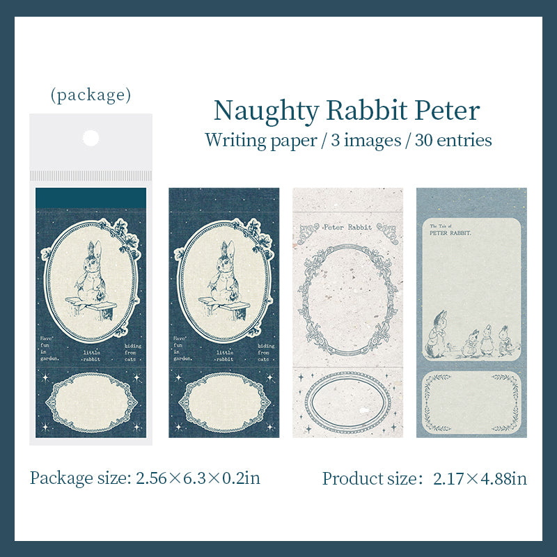 [2601-160] Fairy-Tale Little Happiness – Journal Memo Pad Set (6 Designs)
