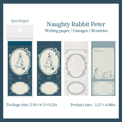 [2601-160] Fairy-Tale Little Happiness – Journal Memo Pad Set (6 Designs)