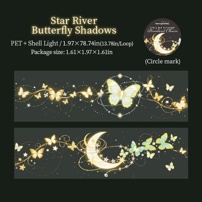 [2602-010] Celestial Star PET Tape 6 Styles