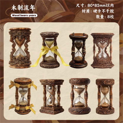 [2603-041] Vintage Classic Collage Stickers 6 Styles