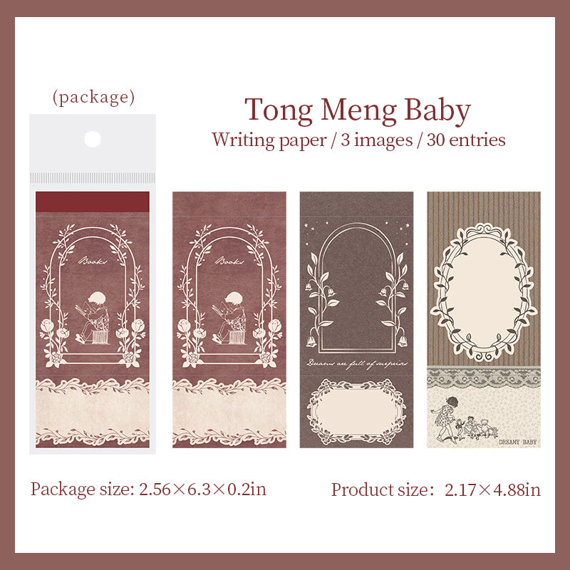 [2601-160] Fairy-Tale Little Happiness – Journal Memo Pad Set (6 Designs)