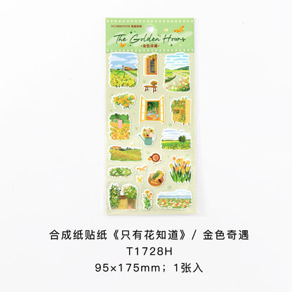 [2601-167] Only Flowers Know – Garden Stickers (4 Designs)