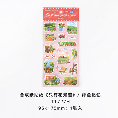 [2601-167] Only Flowers Know – Garden Stickers (4 Designs)