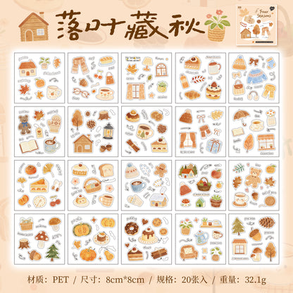 [2603-144] Seasonal Signal PET Journal Stickers 4 Styles