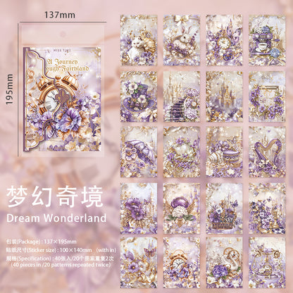 [2603-043] Fantasy Butterfly Ephemera Paper 6 Styles