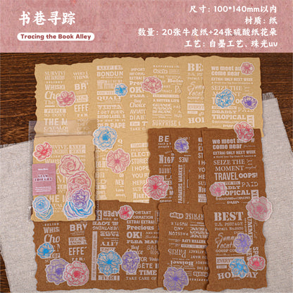 [2603-027] Vintage Fantasy Ephemera Pack 4 Styles