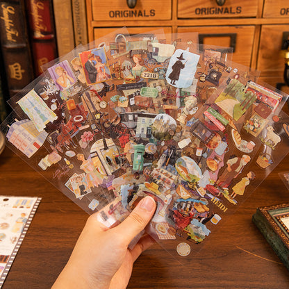[2601-163] Misty Detective – Cinematic PET Stickers (6 Designs)