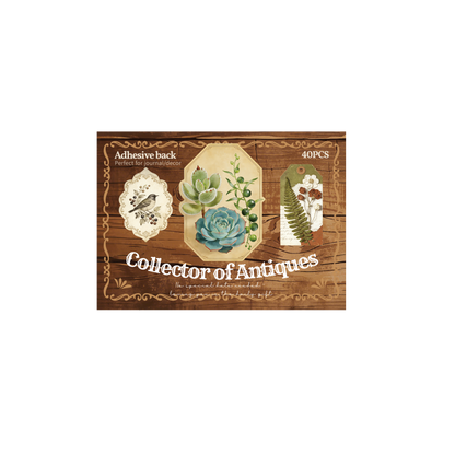 [2601-191] Vintage Collector Life Sticker Set